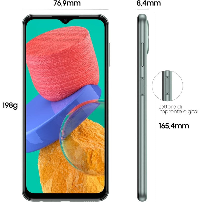 Samsung Galaxy M33 5G 6GB/128GB 6.6" Global Green