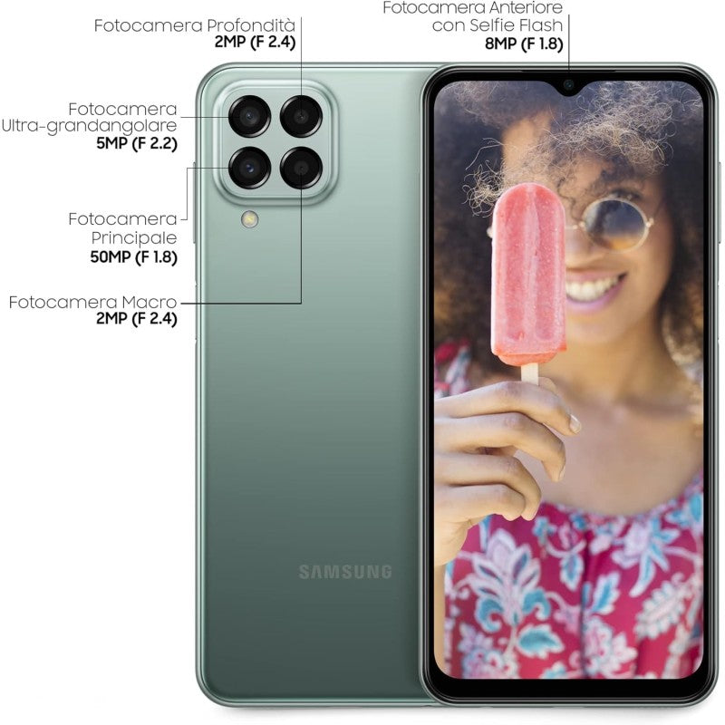 Samsung Galaxy M33 5G 6GB/128GB 6.6" Global Green