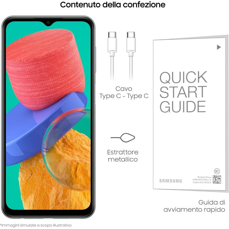 Samsung Galaxy M33 5G 6GB/128GB 6.6" Global Green