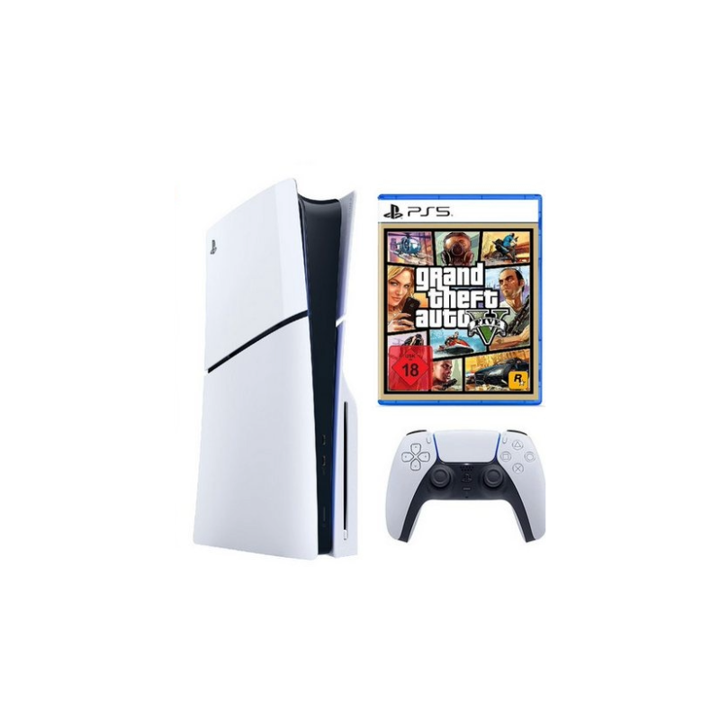 Sony PlayStation 5 Slim 1TB Disc + Grand Theft Auto V