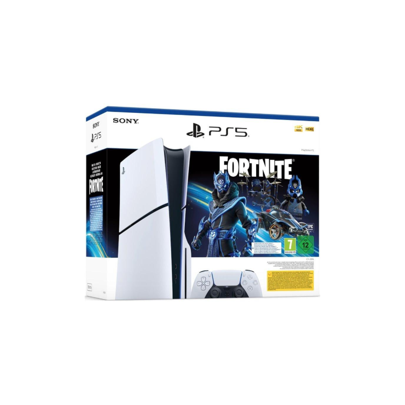 Sony PlayStation 5 Slim 1TB Disc Edition + Fortnite Bundle