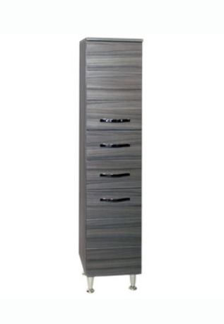 Colonna Antonella 2 Ante 2 Cassetti 160 cm Palissandro