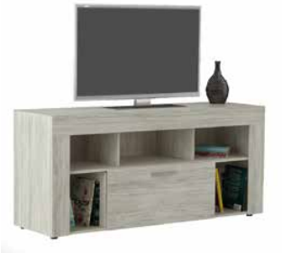 Art.CAP910 KIT PORTA TV VISION 135X41,5X60 BIANCO