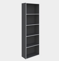 Libreria 4 Ripiani 50x22,8x157,4 Cm Ardesia