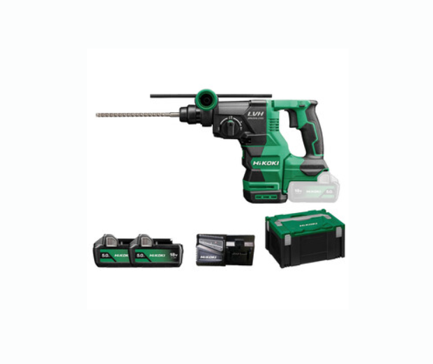 HiKOKI DH1826DA Tassellatore SDS-Plus 18V Brushless 3,2J LVH Auto-Stop
