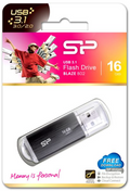 Silicon Power Blaze B02 16GB USB 3.2 Gen 1 Chiavetta USB Nera
