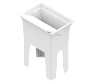 Lavatoio Resina Monoblocco 59x41 cm