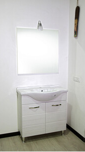Mobile Bagno Antonella 2 Ante 82 Bianco Portuna