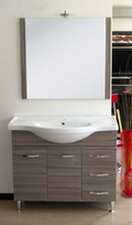 Mobile Bagno Antonella 2 Ante 3 Cassetti 105 Palissandro