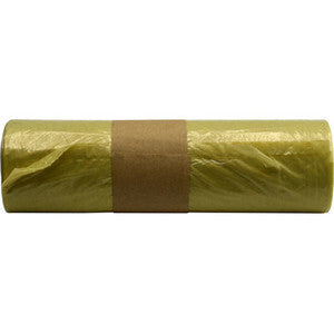 Sacchi Nettezza Urbana Rotolo 50x60cm Giallo 15 Pezzi 20 Rotoli