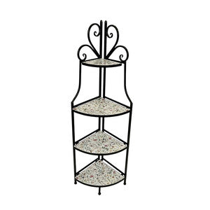 Scaffale Angolare Mosaico Lille 41X28Xh131 Cm