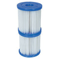⭐ Filtro a Cartuccia per Pompa 3028 L/h Tipo II Set 2 Pz 58094