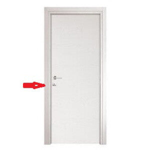 Mostrina per Porta Microtec Frassino Bianco 224x6x3 cm