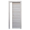 Porta Microtec Scorrevole Rovere Grigio 60x210