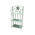 Scaffale 3 Ripiani 60X28X127 Cm Verde Salvia Epoque
