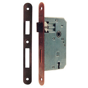 Patent Serratura Q.8/90 Ottonata 50mm Piastra Tonda