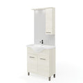 Mobile Bagno Rubino 2 Ante 75 Rovere Ghiaccio