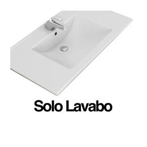 Lavabo Ceramica P/Aruba 60 60x45 Bianco