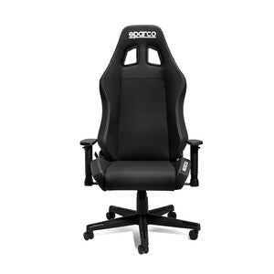 Sparco Coach Poltrona Ufficio Nero Ecopelle