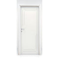 Porta 2 Ante 80x210 Laccata Bianca con Telaio MDF