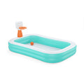 Piscina Kiddie Basketball con Canestro 251x168x102 cm 54445