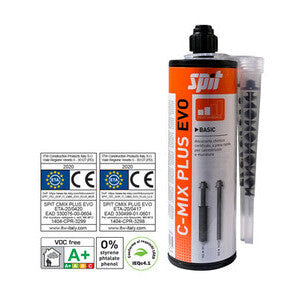 Elematic Ancorante Spit C-Mix Plus Evo 300cc — Confezione 12 Pz