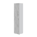 Kit Mobile Multiuso 1 Anta 41x37xH182 cm Bianco Cemento