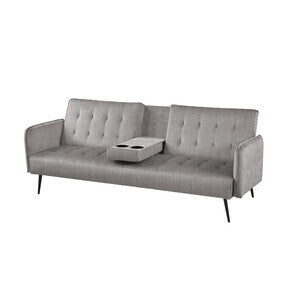 Divano Prontoletto Modern 3 Posti Grigio Chiaro