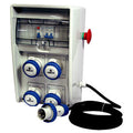 FME Quadro 4P CE 220V IP65 con Pulsante Emergenza Art. 74.324