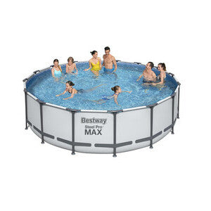 Piscina Steel Pro Max con Telaio e Accessori 488x122 cm 19480L 5612Z