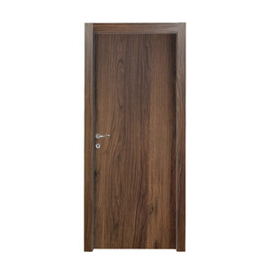 Porta Microtec Noce Quercia 60x210 Telaio MDF Regolabile Cerniere Anuba