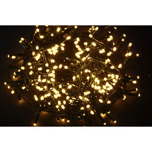 Catena Luminosa 500 Led Bianco Caldo Con Giochi Luce