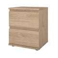 Kit Comodino Nova 2 Cassetti Rovere 40x34x48,2 cm