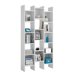 Libreria Italian 96x25x192 Cm Bianco