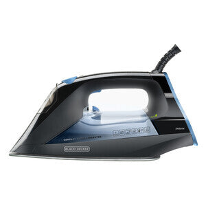 Black+Decker BXIR2403E Ferro da Stiro a Vapore 2400W Piastra Ceramica