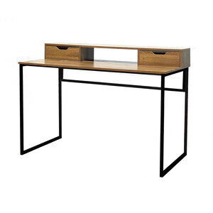 Scrivania Industrial in Metallo e Quercia 120x60x95 cm