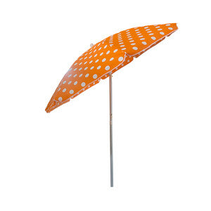 Ombrellone da Spiaggia Beachbrella 180cm 8 Stecche Arancio