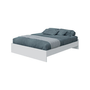 Letto Matrimoniale Ethna Bianco Artik Senza Rete