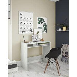 Kit Scrivania Star 79x43xH78 cm Bianco Alpes