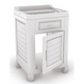 Lavatoio Mobiletto Artù 51x60xH89 cm Ghiaccio