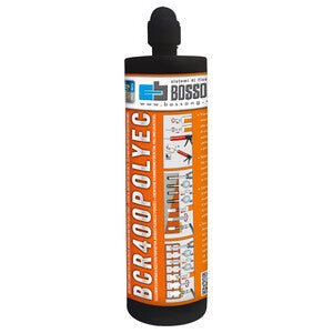 Bossong Ancorante Chimico BCR400 Poly EC 400 Ml Resina Poliestere Bi-Componente