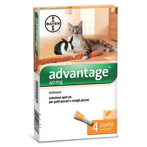 Advantage Spot On 40 Gatti Fino A 4 Kg