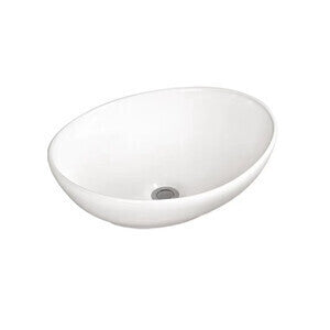Lavabo da Appoggio Ceramica Bianco 41x34x14,5cm On Board