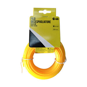 Filo Decespugliatore Tondo Yellow-R 2.7Mm X 15M