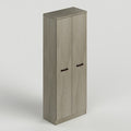 Laundry Mobile Portascope 71x38xH182 cm Argilla