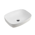 Lavabo da Appoggio Ceramica Bianco 50x38x14cm On Board