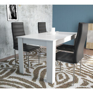 Tavolo Allungabile 110/150x80xH75cm Bianco