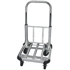 Carrello Portacasse 4 Ruote Alluminio Manico Telescopico 150 kg