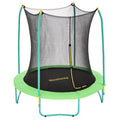 Trampolino Elastico Da Giardino 244 Cm Con Rete Di Sicurezza