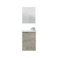 Kit Mobile Bagno 1 Anta 40 Sospeso Lavabo Rovere Alaska